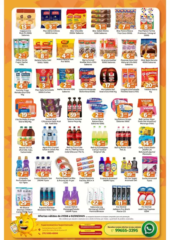 Ampla seleção de ofertas