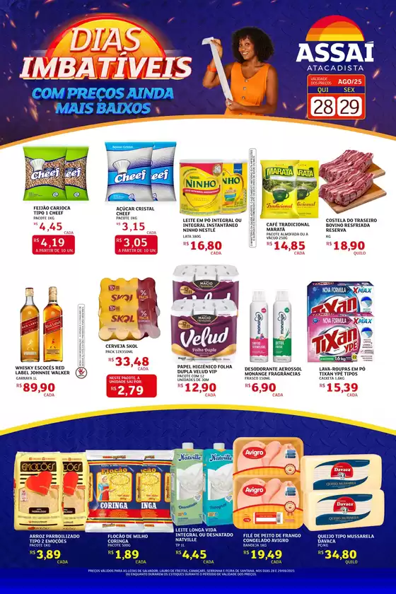 Ofertas e promoções atuais