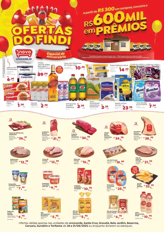 Grandes descontos em produtos selecionados