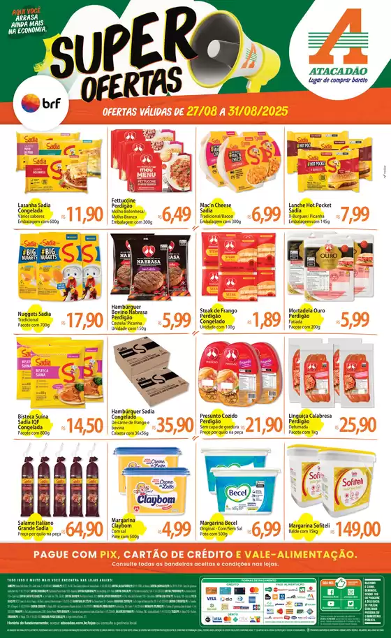 Ofertas exclusivas para nossos clientes