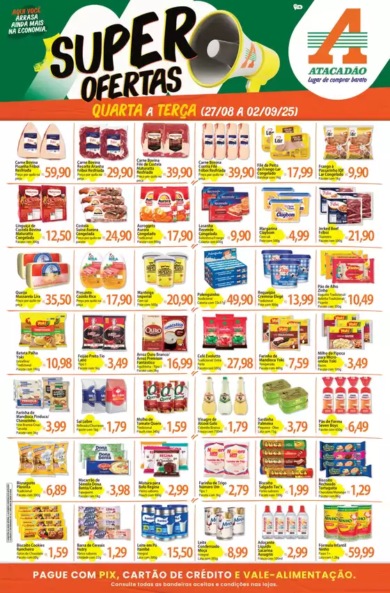Pechinchas e ofertas atuais