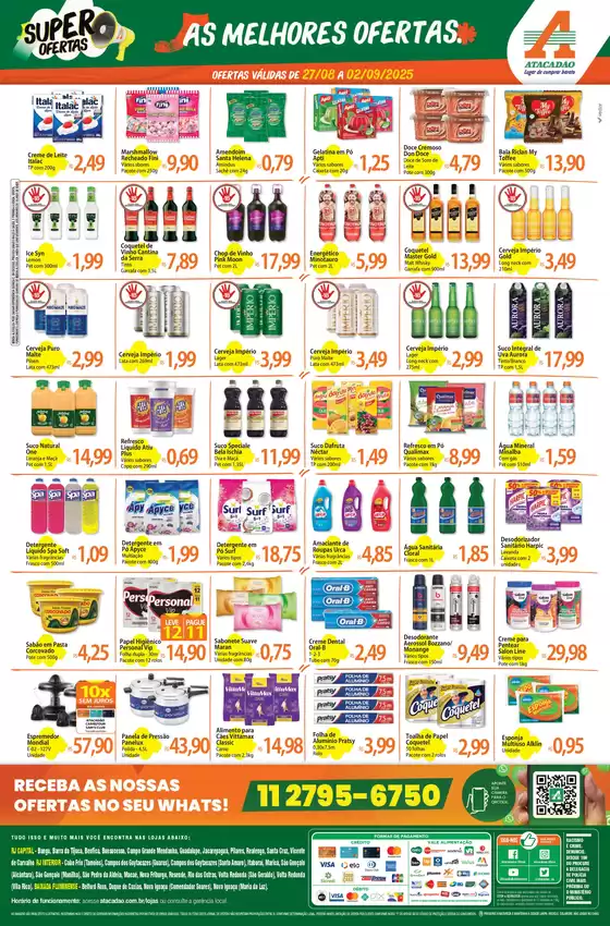Pechinchas e ofertas atuais