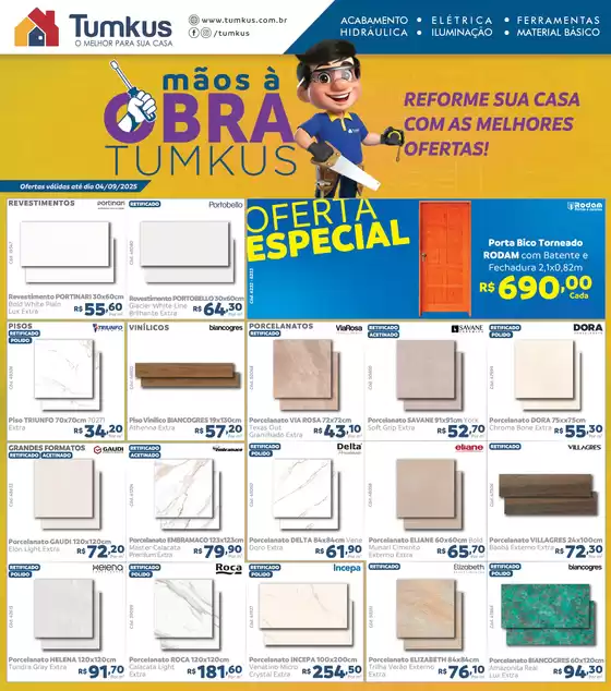 Catálogo Tumkus em Porto Alegre | Oferta Especial | 2025-08-29T00:00:00.000Z - 2025-09-04T00:00:00.000Z