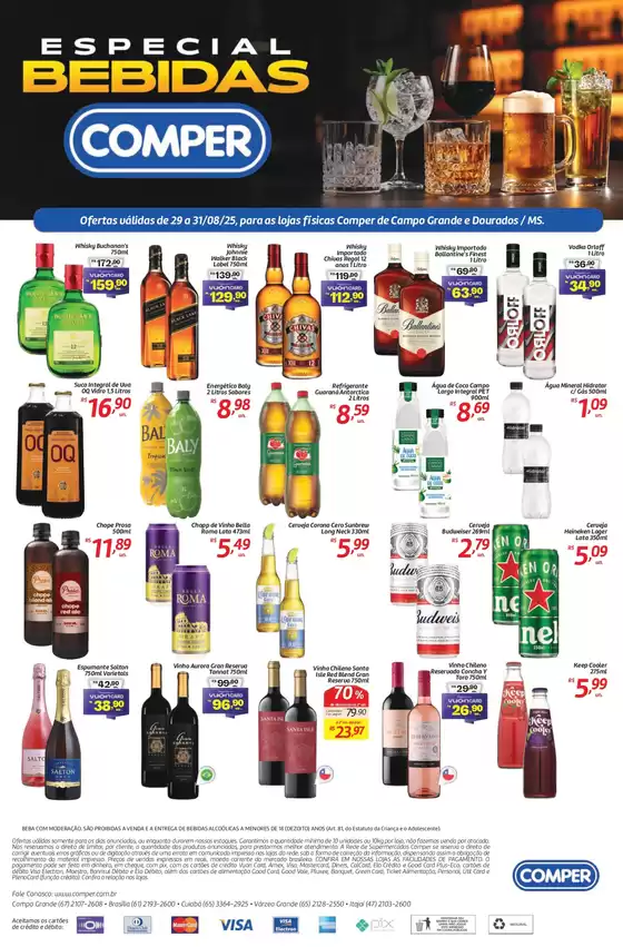 Catálogo Comper em São Paulo | Especial Bebidas | 2025-08-29T00:00:00.000Z - 2025-08-31T00:00:00.000Z