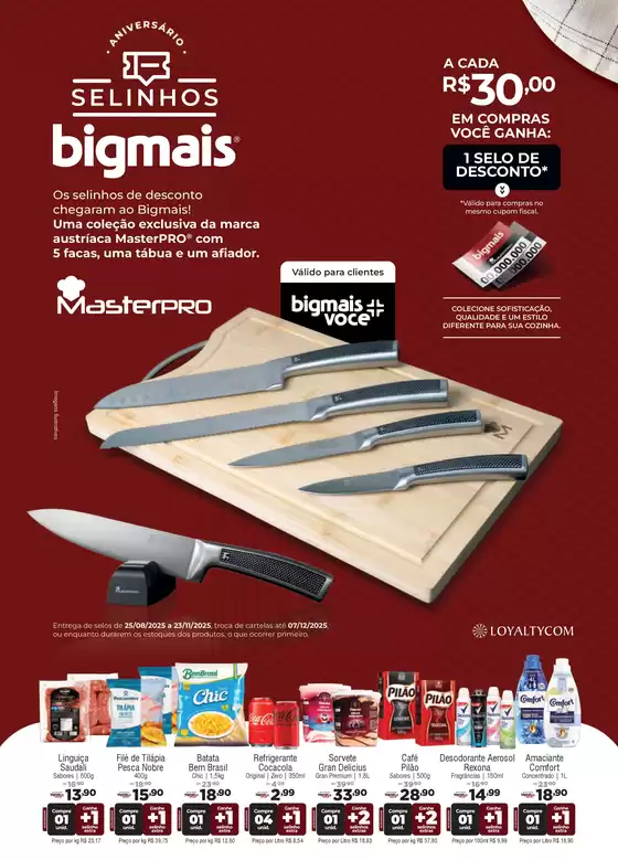 Catálogo Big Mais Supermercados em São Paulo | Encarte Big Mais Supermercados | 2025-08-25T00:00:00.000Z - 2025-12-07T00:00:00.000Z