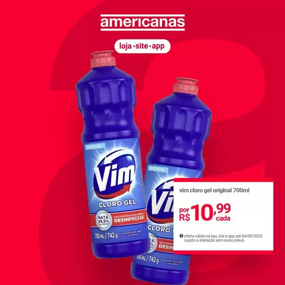 Promoções especiais em andamento