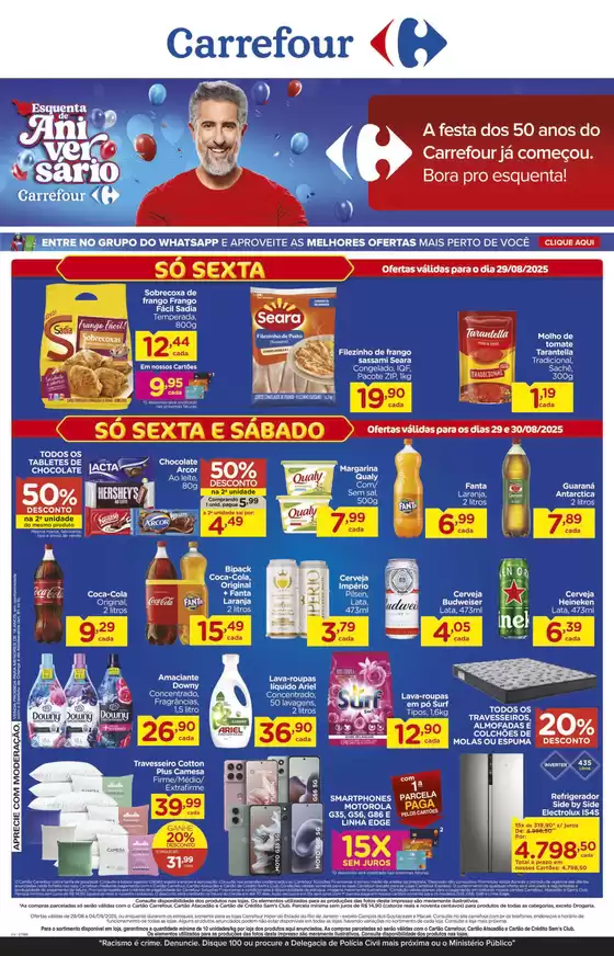 Promoções especiais em andamento