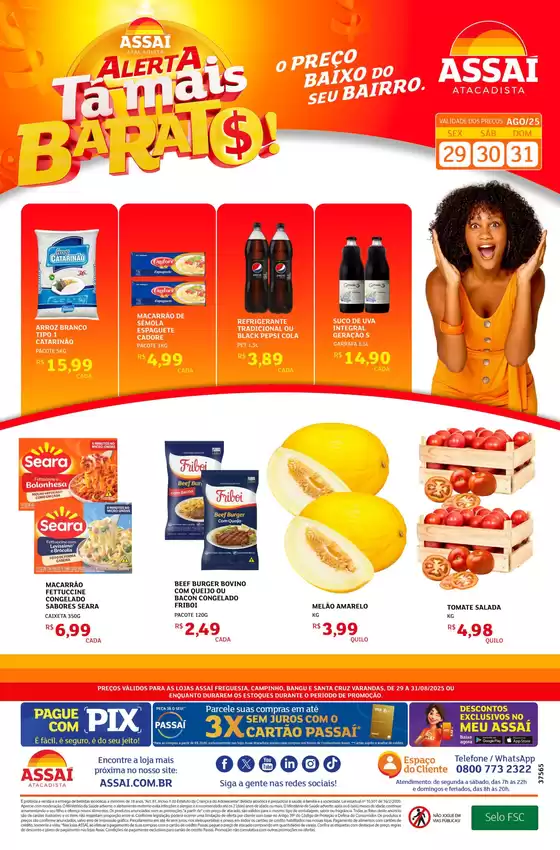 Ofertas exclusivas para nossos clientes