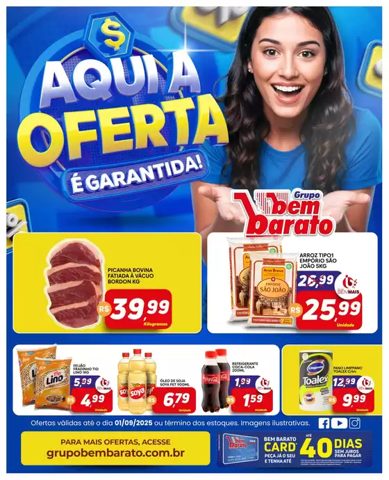 Encarte Supermercado Bem Barato