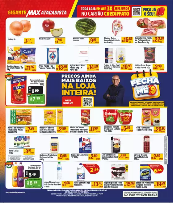Catálogo Max Atacadista em Curitiba | Pechinchas e ofertas atuais | 2025-08-29T00:00:00.000Z - 2025-08-31T00:00:00.000Z
