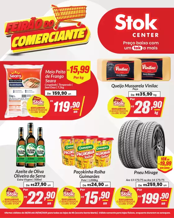 Ofertas exclusivas para nossos clientes