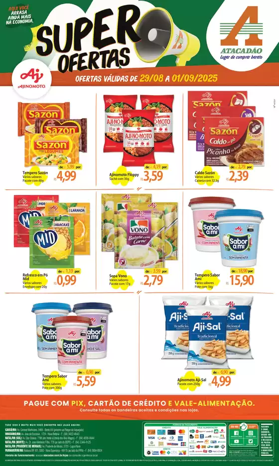 Nossas melhores ofertas para você