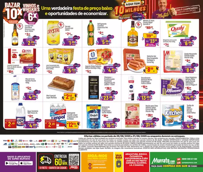 Promoções especiais em andamento