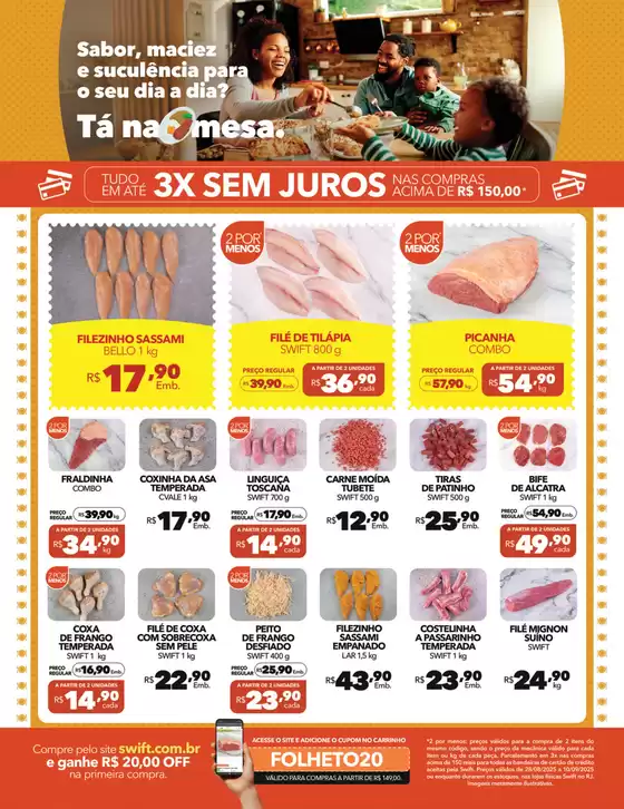 Catálogo Swift em São Paulo | Ofertas para caçadores de pechinchas | 2025-08-28T00:00:00.000Z - 2025-09-10T00:00:00.000Z