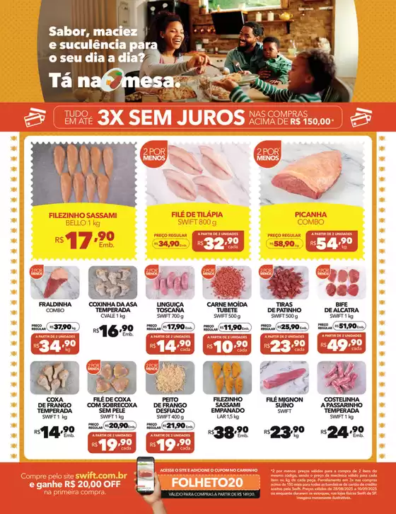 Catálogo Swift em São Paulo | Ótima oferta para todos os clientes | 2025-08-28T00:00:00.000Z - 2025-09-10T00:00:00.000Z