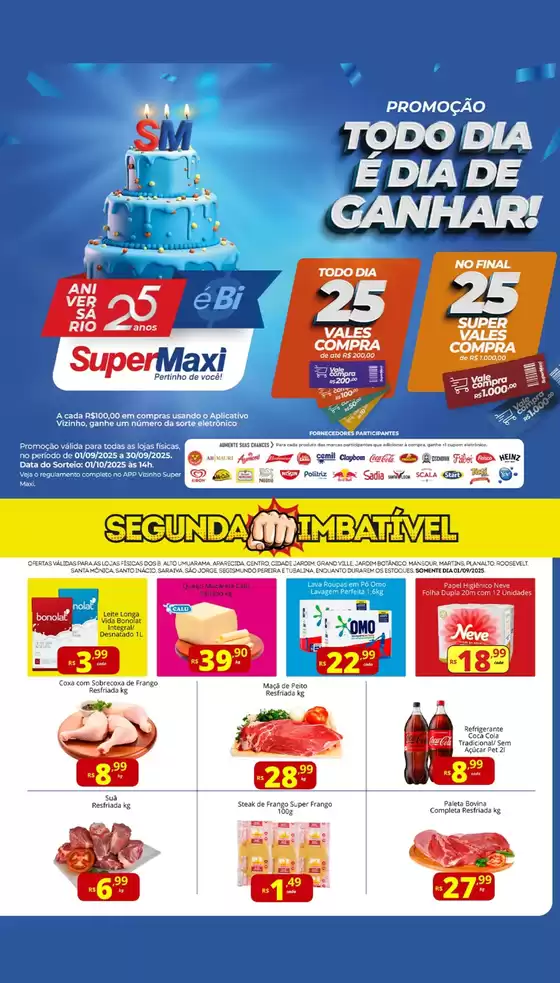 Catálogo SuperMaxi em Feira de Santana | Promoção Todo Dia E Dia De Ganhar | 2025-09-01T00:00:00.000Z - 2025-09-05T00:00:00.000Z