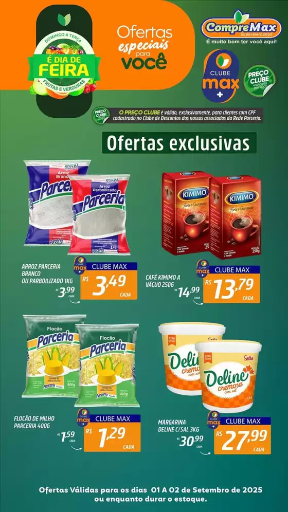 Catálogo CompreMax em Feira de Santana | E Dia De Feira | 2025-09-01T00:00:00.000Z - 2025-09-02T00:00:00.000Z