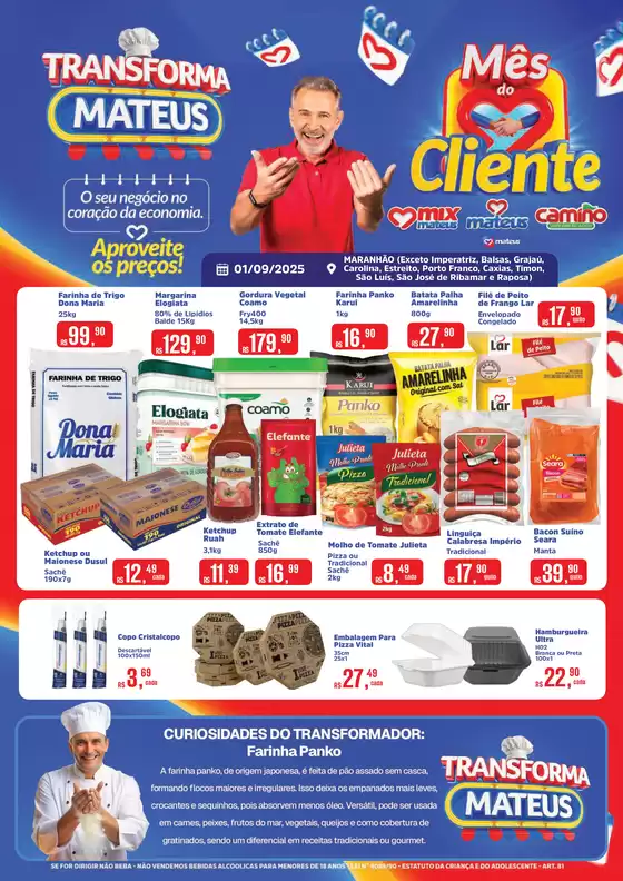 Ofertas e promoções atuais