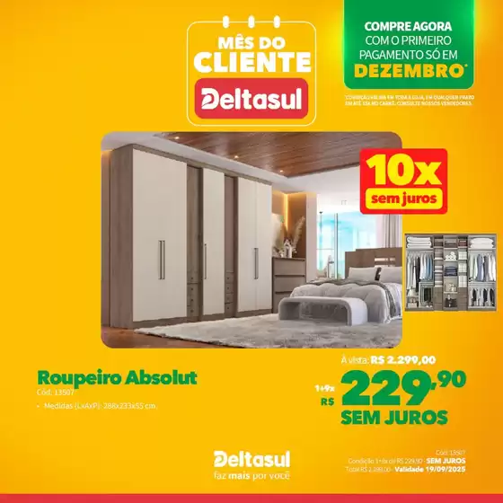 Catálogo Deltasul em Salvador | Melhores ofertas para todos os clientes | 2025-09-01T00:00:00.000Z - 2025-09-19T00:00:00.000Z