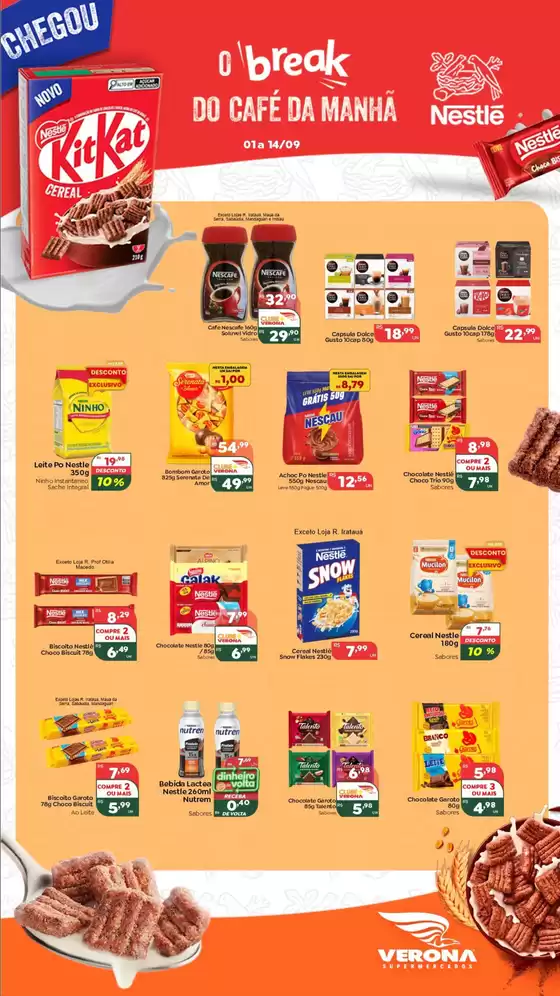 Catálogo Verona Supermercados em Guaratinga | Ofertas especiais atraentes para todos | 2025-09-01T00:00:00.000Z - 2025-09-14T00:00:00.000Z