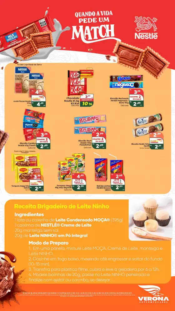 Ofertas especiais atraentes para todos