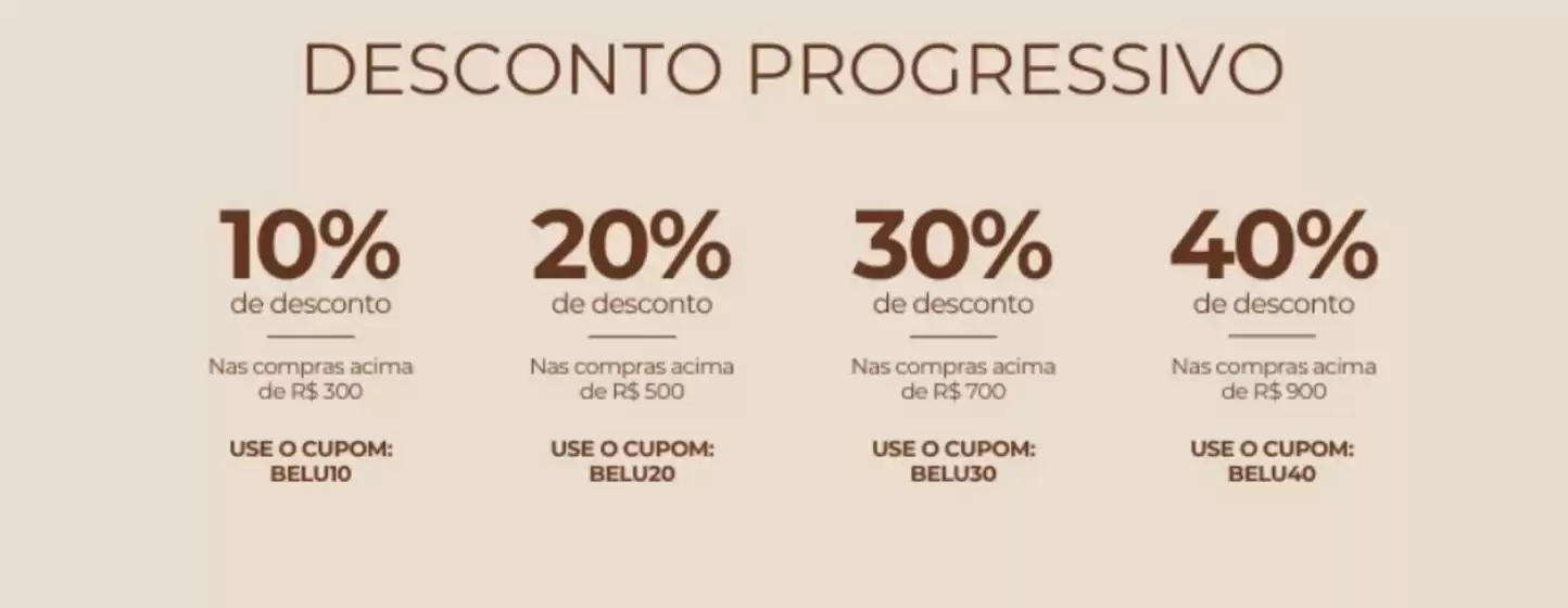 Desconto Progressivo 