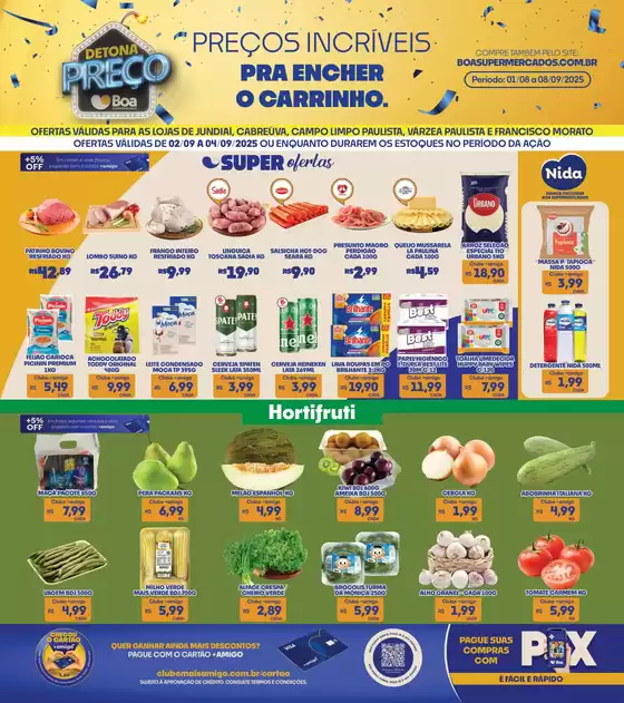 Catálogo Boa Supermercados | Preços Incríveis Pra Encher O Carrinho | 2025-09-02T00:00:00.000Z - 2025-09-04T00:00:00.000Z
