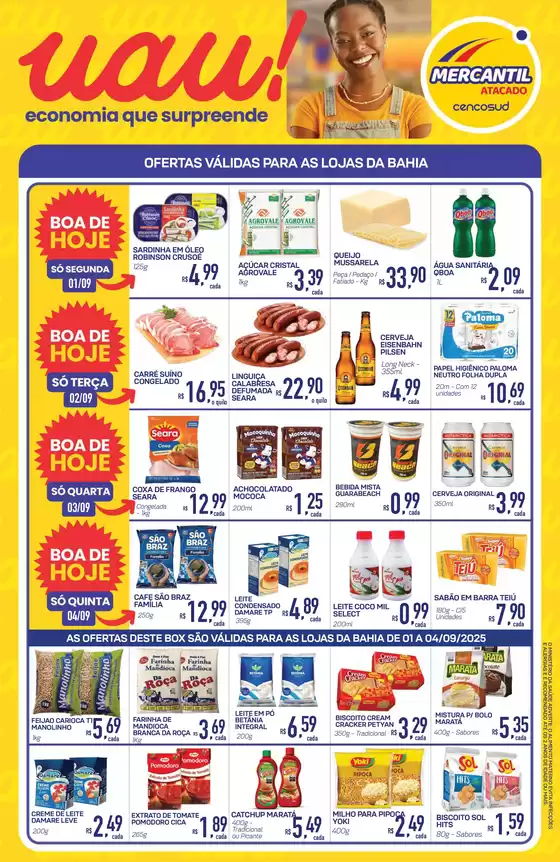 Catálogo Mercantil Atacado | Uau Economia Que Surpreende | 2025-09-02T00:00:00.000Z - 2025-09-04T00:00:00.000Z