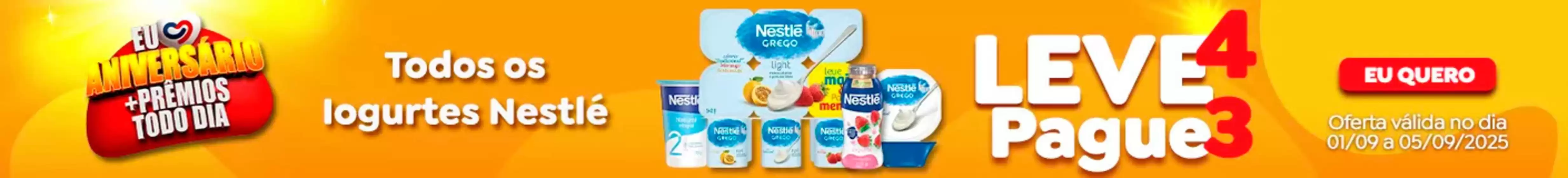 Catálogo Amigão Supermercados | Todos Os Iogurtes Nestlé | 2025-09-02T00:00:00.000Z - 2025-09-05T00:00:00.000Z