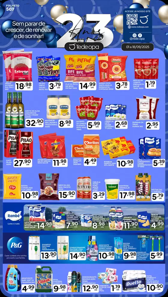 Ótima oferta para todos os clientes