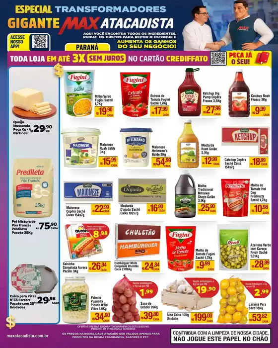 Ofertas especiais para você