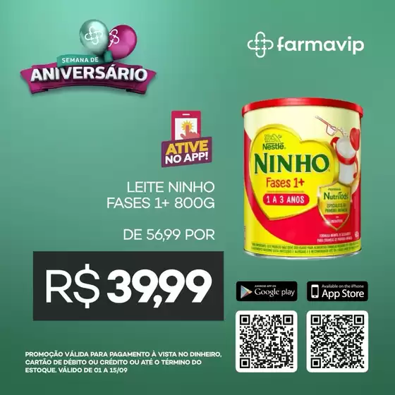 Catálogo Farmavip em Pindobaçu | Pechinchas e ofertas atuais | 2025-09-02T00:00:00.000Z - 2025-09-15T00:00:00.000Z