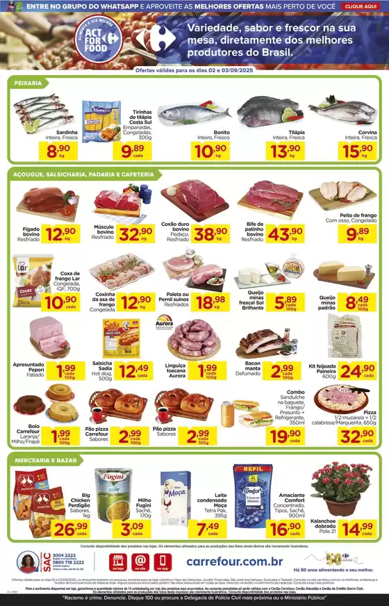 Ampla seleção de ofertas