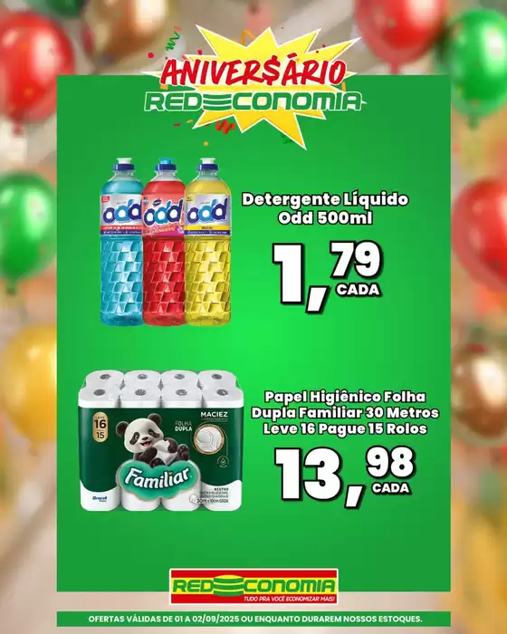 Promoções especiais em andamento
