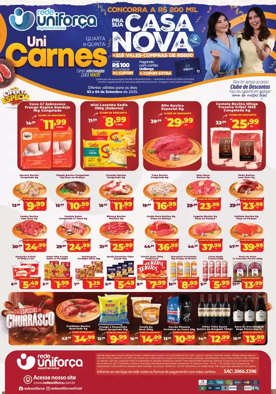 Ofertas exclusivas para nossos clientes