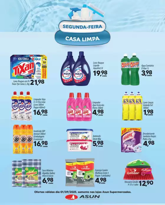 Catálogo Asun em Cachoeirinha | Encarte Asun | 2025-09-02T00:00:00.000Z - 2025-09-07T00:00:00.000Z
