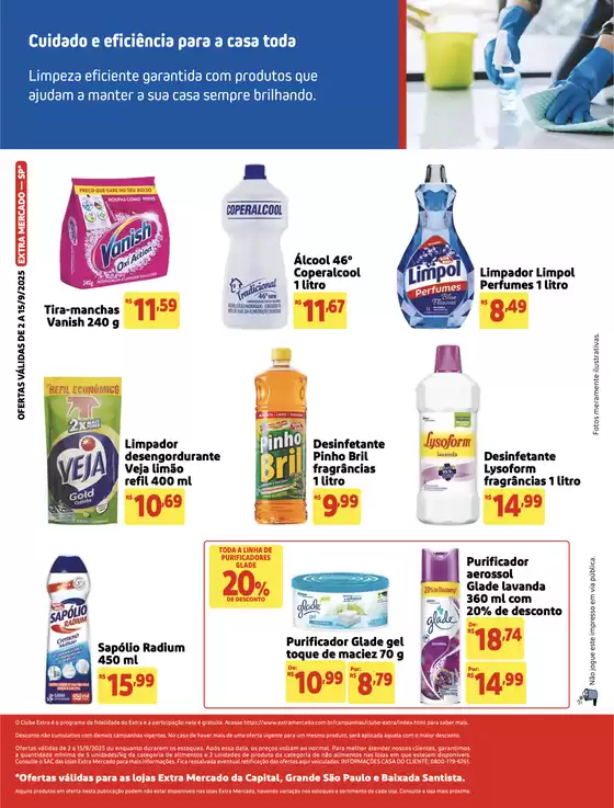 Descontos e promoções