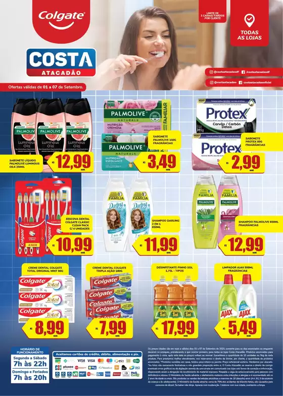 Catálogo Costa Atacadão em Valparaíso de Goiás | Ofertas Costa Atacadão | 2025-09-02T00:00:00.000Z - 2025-09-07T00:00:00.000Z