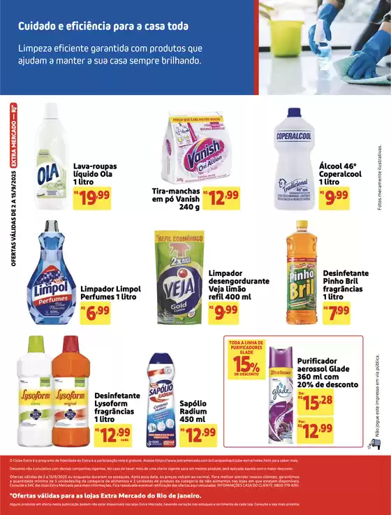 Grandes descontos em produtos selecionados