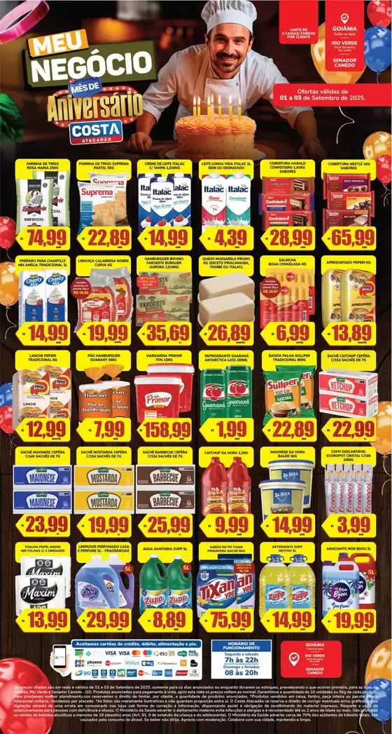 Catálogo Costa Atacadão em Valparaíso de Goiás | Nossas melhores ofertas para você | 2025-09-02T00:00:00.000Z - 2025-09-03T00:00:00.000Z