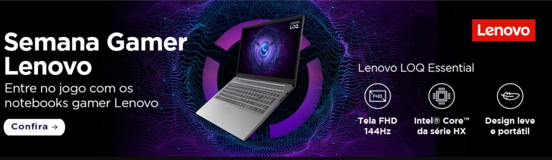 Semana Gamer Lenovo!