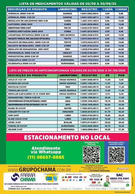 Tabloide Ofertas Farma Chama
