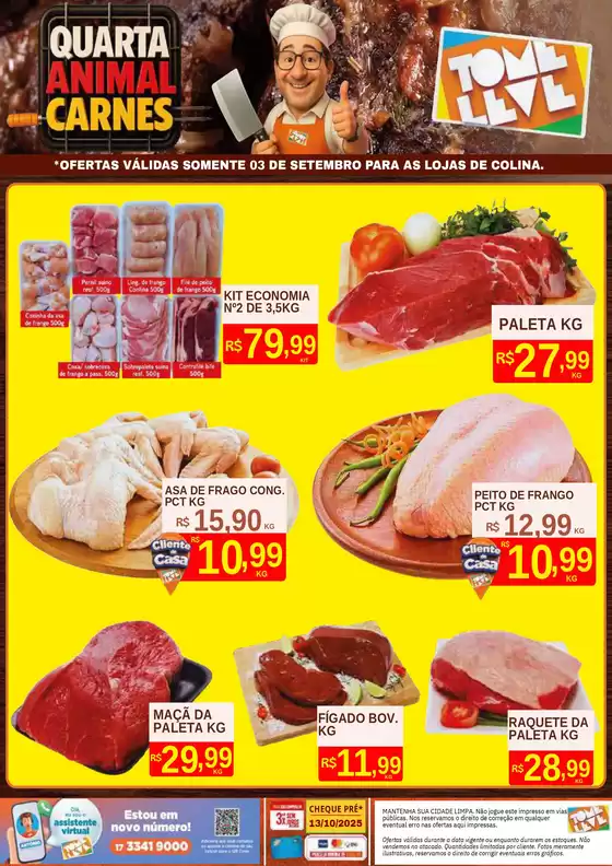 Catálogo Tome Leve | Ofertas exclusivas | 2025-09-03T00:00:00.000Z - 2025-09-07T00:00:00.000Z
