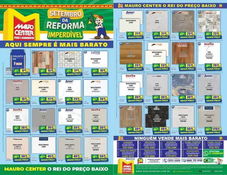 Catálogo Mauro Center em Colatina | Ofertas exclusivas | 2025-09-03T00:00:00.000Z - 2025-09-30T00:00:00.000Z