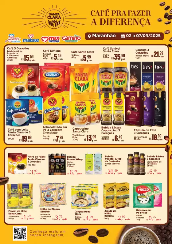 Catálogo Supermercados Mateus em Barra do Corda | Economize agora com nossas ofertas | 2025-09-03T00:00:00.000Z - 2025-09-17T00:00:00.000Z