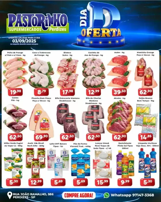 Catálogo Supermercado Pastorinho em São Paulo | Economize agora com nossas ofertas | 2025-09-03T00:00:00.000Z - 2025-09-03T00:00:00.000Z