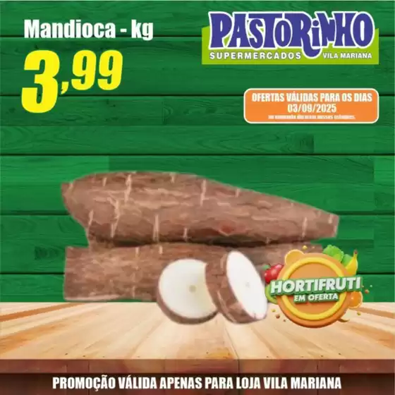 Catálogo Supermercado Pastorinho em São Paulo | Ofertas exclusivas | 2025-09-03T00:00:00.000Z - 2025-09-03T00:00:00.000Z