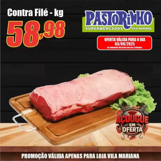 Catálogo Supermercado Pastorinho em São Paulo | Ofertas e promoções atuais | 2025-09-03T00:00:00.000Z - 2025-09-03T00:00:00.000Z