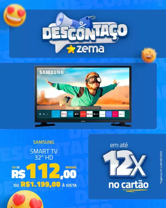 Catálogo Zema em Porto Velho | Ofertas para caçadores de pechinchas | 2025-09-03T00:00:00.000Z - 2025-09-18T00:00:00.000Z