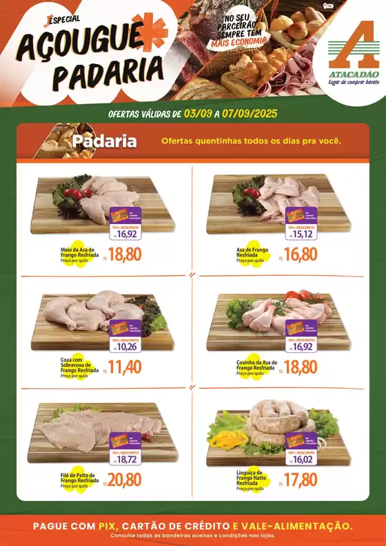 Catálogo Atacadão em Cabo de Santo Agostinho | Melhores ofertas para compradores econômicos | 2025-09-03T00:00:00.000Z - 2025-09-07T00:00:00.000Z